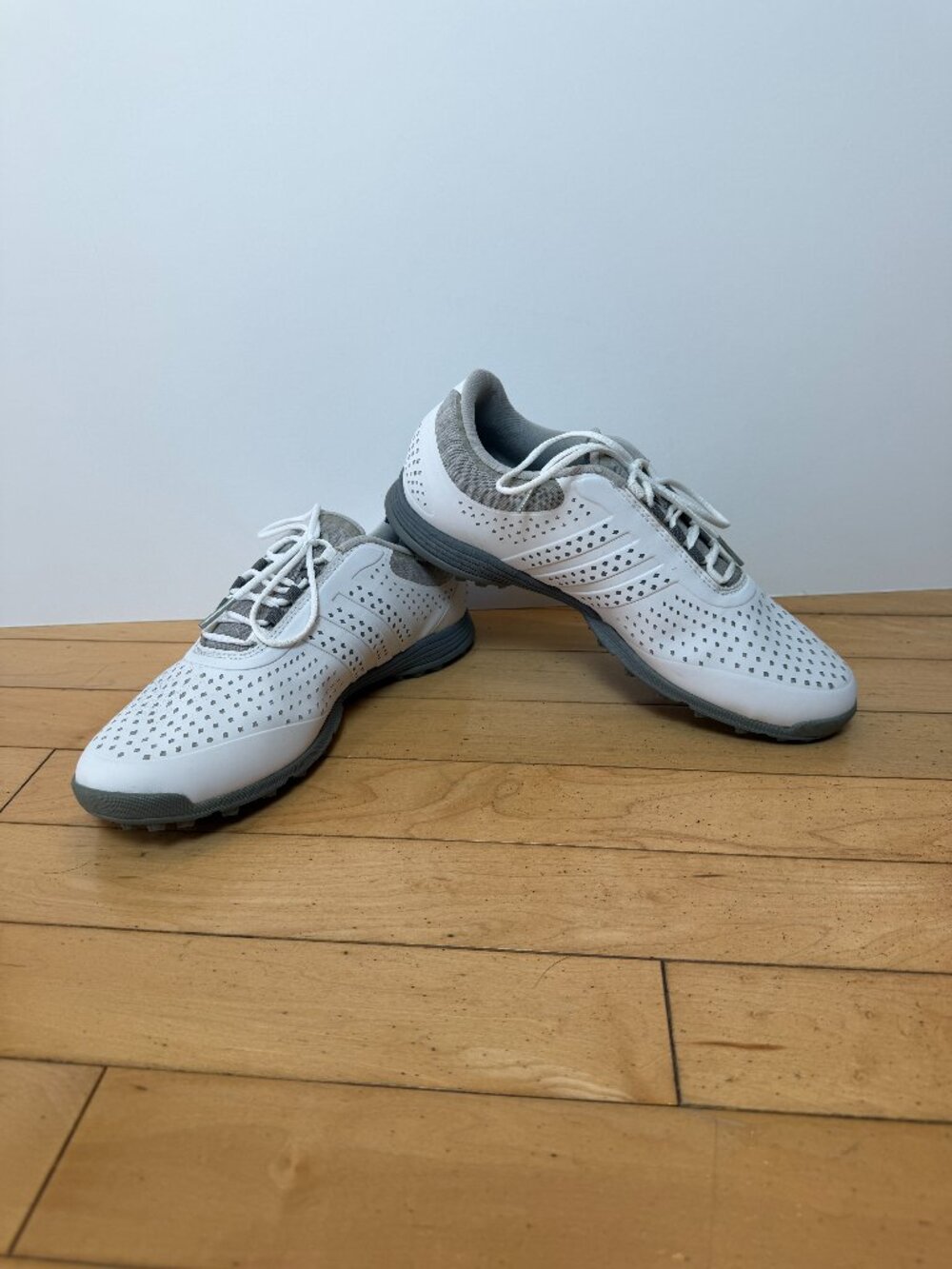 Adidas Adipure Sport Women's Golf Shoes White & Grey Size 6